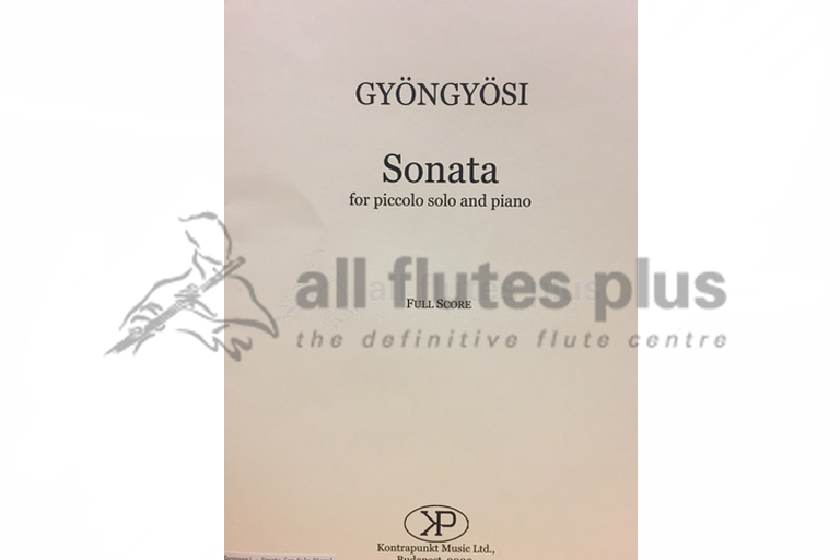 Gyongyosi Sonata for Piccolo and Piano