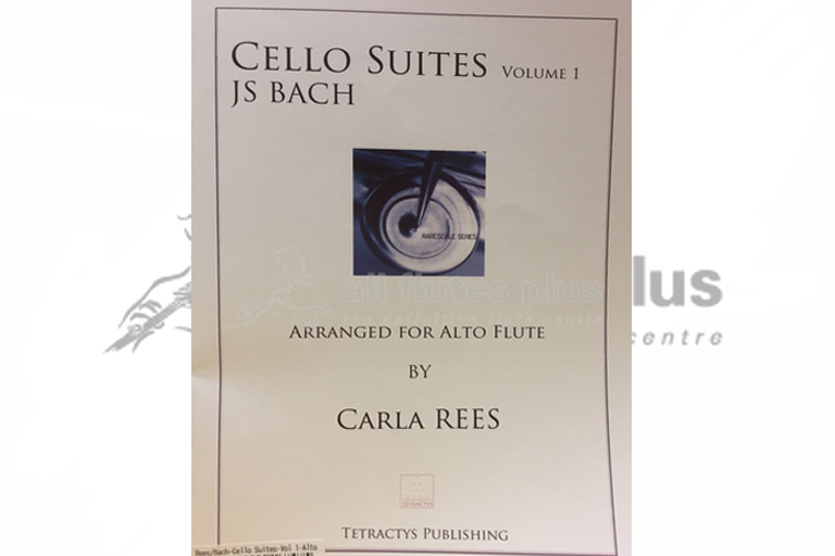 JS Bach Cello Suites Volume 1 for Alto Flute