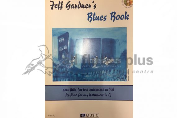 Jeff Gardner's Blues Book-Flute and CD-HLMusic