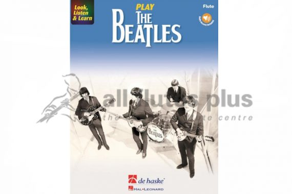 Look Listen and Learn-Play The Beatles Flute-Flute Book with Online Audio-De Haske
