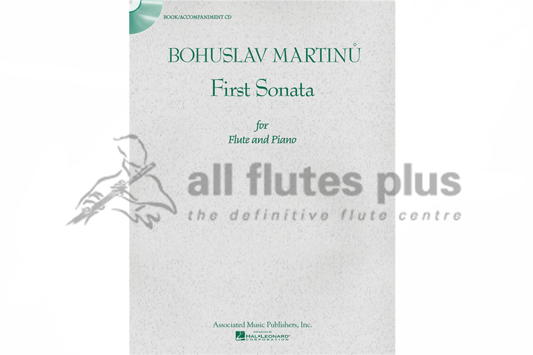 Martinu First Sonata for Flute and Piano with Demo CD