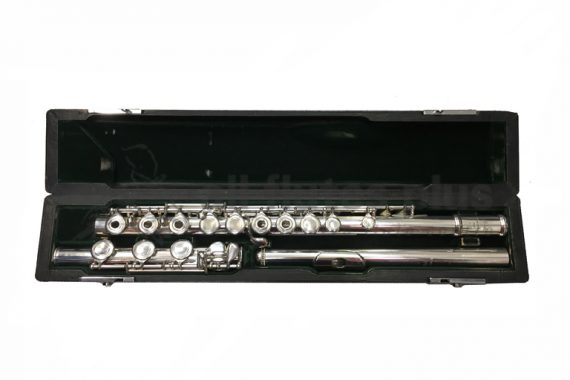 Mateki MO-041 RB Silver Secondhand Flute-c8338
