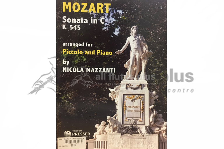 Mozart Sonata in C K545-Piccolo and Piano