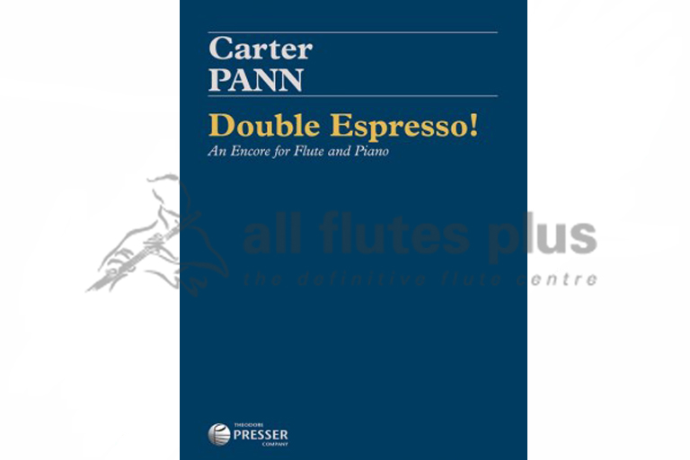 Pann Double Espresso! An Encore for Flute and Piano