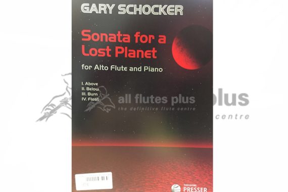 Schocker Sonata for a Lost Planet-Alto Flute and Piano