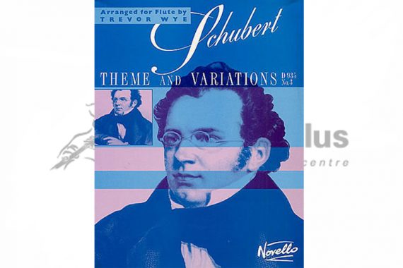 Schubert Theme and Variations D935 No 3-Flute and Piano-Novello