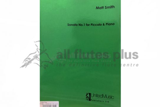 Smith Sonata No 1-Piccolo and Piano-UMP