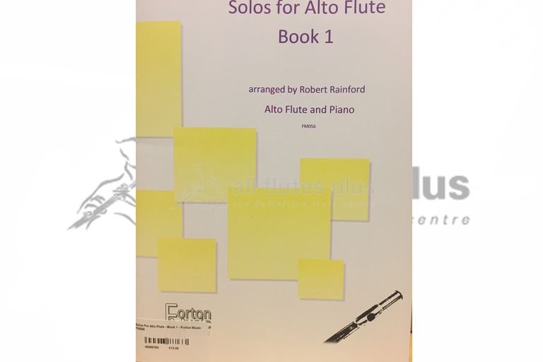 Solos for Alto Flute Book 1-Alto Flute and Piano