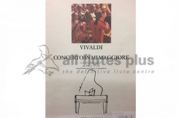 Vivaldi Concerto in E Major Opus 8 La Primavera-Flute and Piano-RicordiVivaldi Concerto in E Major Opus 8 La Primavera-Flute and Piano-Ricordi