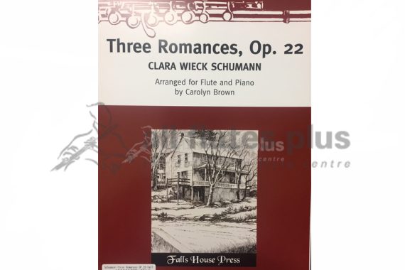Clara Schumann Three Romances Op 22 for Flute and Piano
