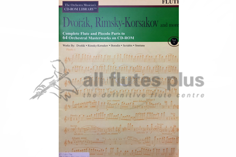 Dvorak, Rimsky Korsakov and More Volume 5-Flute & Piccolo