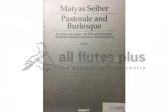 Seiber Pastorale and Burlesque for Flute and Piano