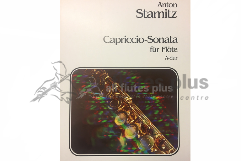 Stamitz Capriccio Sonata in A Major-Solo Flute
