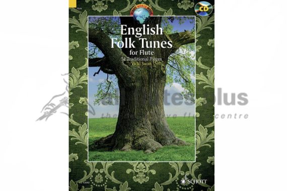 Swan English Folk Tunes-For 1 or 2 Flutes with CD