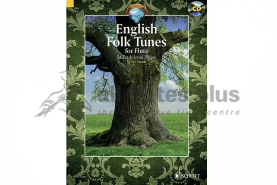 Swan English Folk Tunes-For 1 or 2 Flutes with CD-Schott