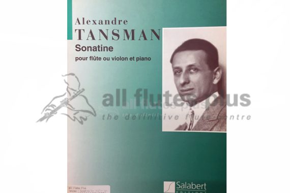 Tansman Sonatine for Flute and Piano