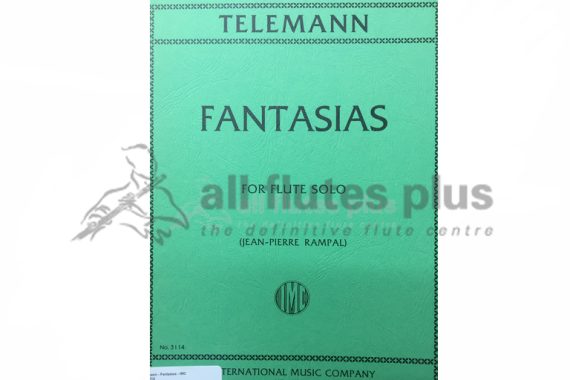 Telemann Fantasias for Flute Solo-IMC