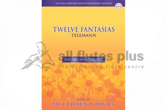 Telemann Fantasias for Unaccompanied Flute-Edited by Edmund-Davies