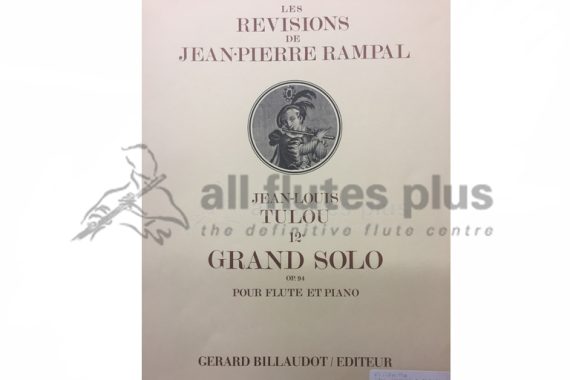 Tulou Grand Solo 12E Op 94 for Flute and Piano