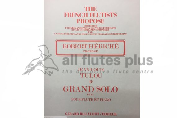 Tulou Grand Solo 6E Op 82 for Flute and Piano