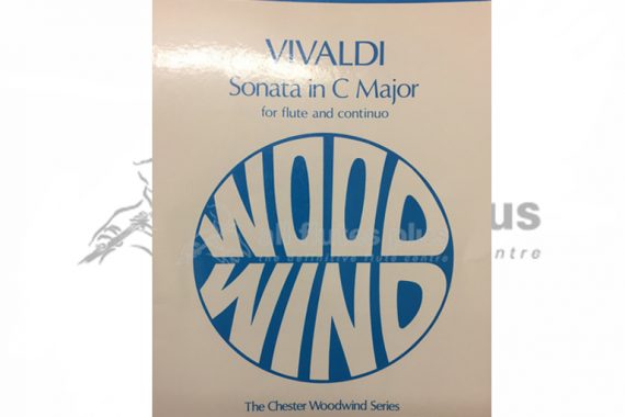 Vivaldi Sonata in C Major-Flute and Piano-Chester Music