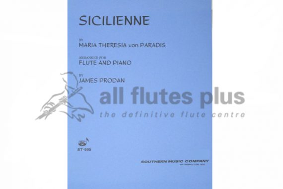 Paradis Siciliene-Flute and Piano-Southern Music