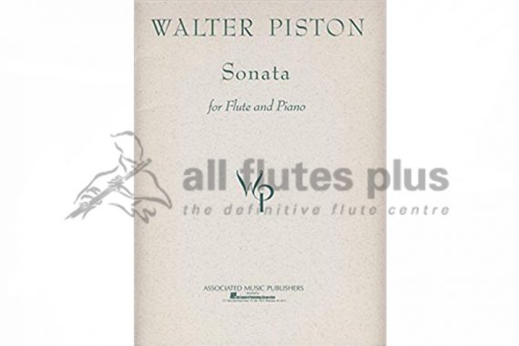 Piston Sonata-Flute and Piano-Hal Leonard