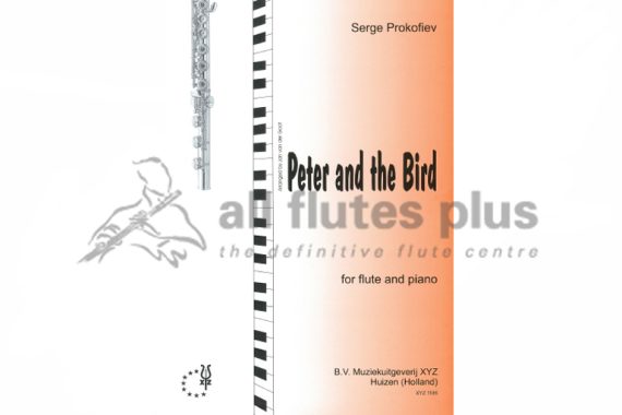 Prokofiev Peter and the Bird for Flute and Piano
