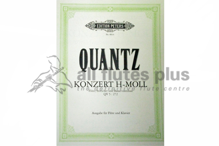 Quantz Concerto in B Minor QV5 272-Flute and Piano