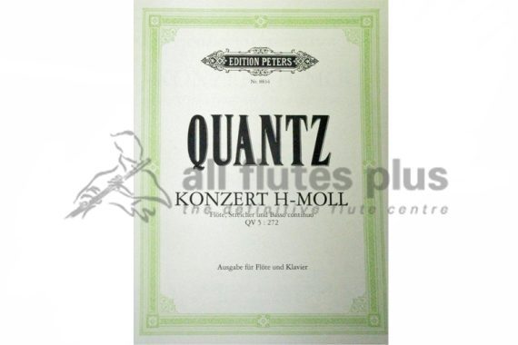 Quantz Concerto in B Minor QV5 272-Flute and Piano