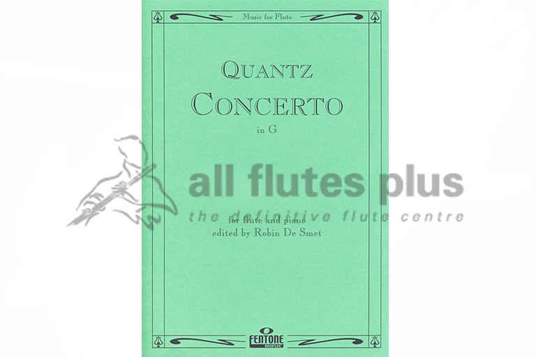 Quantz Concerto in G for Flute and Piano-Fentone