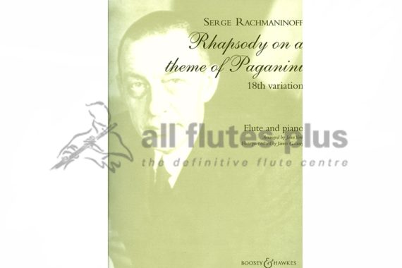 Rachmaninov Rhapsody on a Theme of Paganini 18th Variation for Flute & Piano