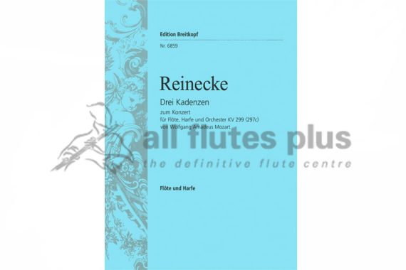 Reinecke Three Cadenzas from Mozart’s Flute and Harp Concerto
