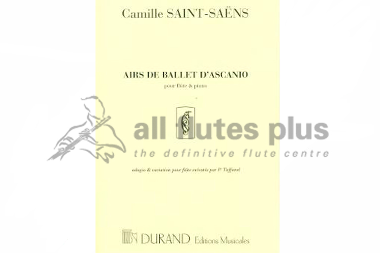 Saint Saens Airs De Ballet D’Ascanio-Flute and Piano