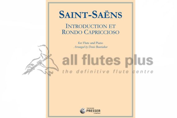 Saint Saens Introduction and Rondo Capriccioso-Flute and Piano