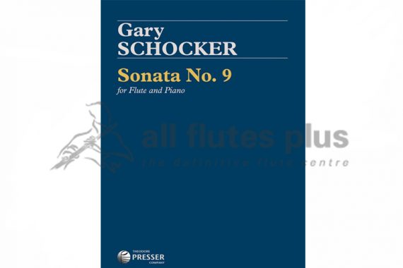 Schocker Sonata No 9-Flute and Piano-Theodore and Presser