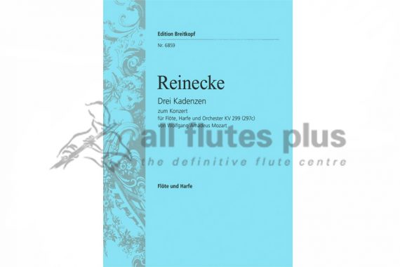 Three Cadenzas from Mozart’s Flute and Harp Concerto by Reinecke-Breitkopf