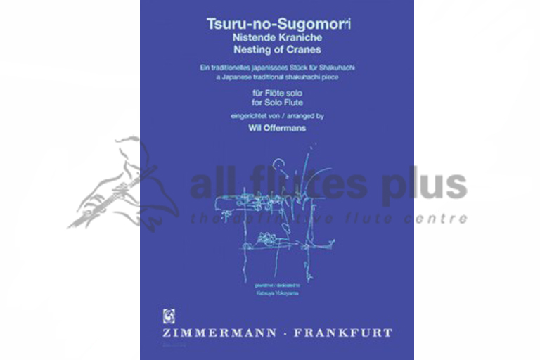 Tsuru no Sugomori for Solo Flute by Offermans