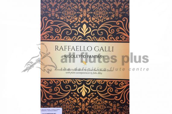 Galli Rigoletto Fantasy-Two Flutes and Piano-Edited by Parry and Edmund-Davies-AureaCapra Editions