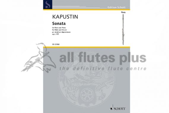 Kapustin Sonata-Flute and Piano-Schott