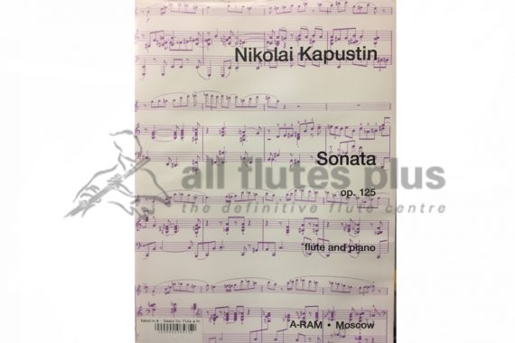 Kapustin Sonata Op 125-Flute and Piano-A-RAM