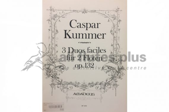 Kummer 3 Easy Duos Op 132-2 Flutes-Amadeus