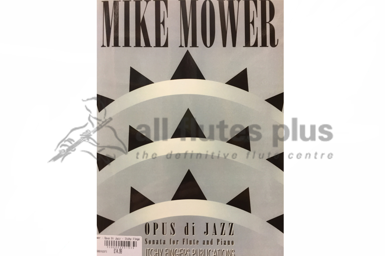 Mower Opus di Jazz Sonata for Flute and Piano
