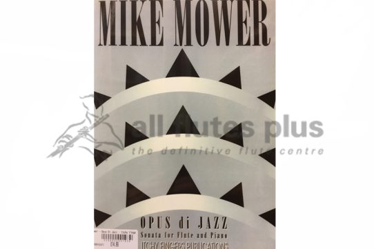 Mower Opus di Jazz Sonata for Flute and Piano