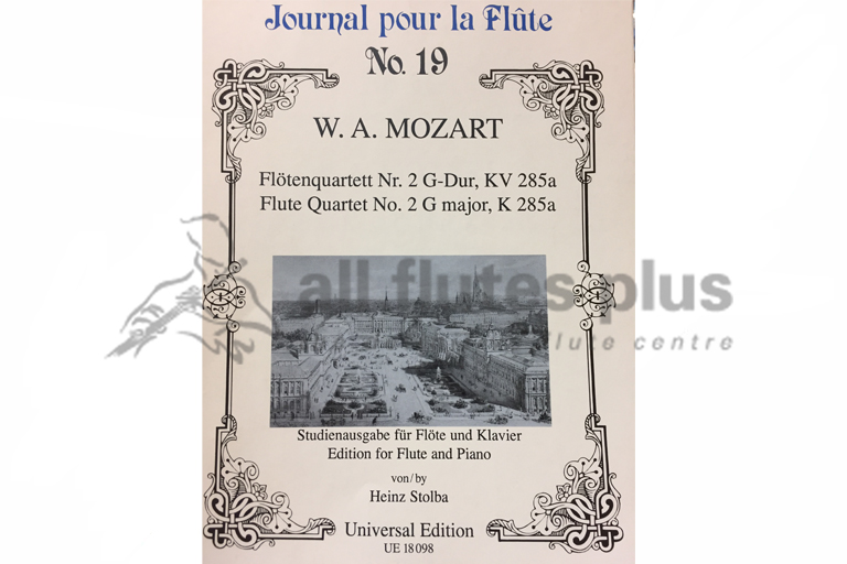 Mozart Flute Quartet No 2 in G Major KV285a-Flute and Piano