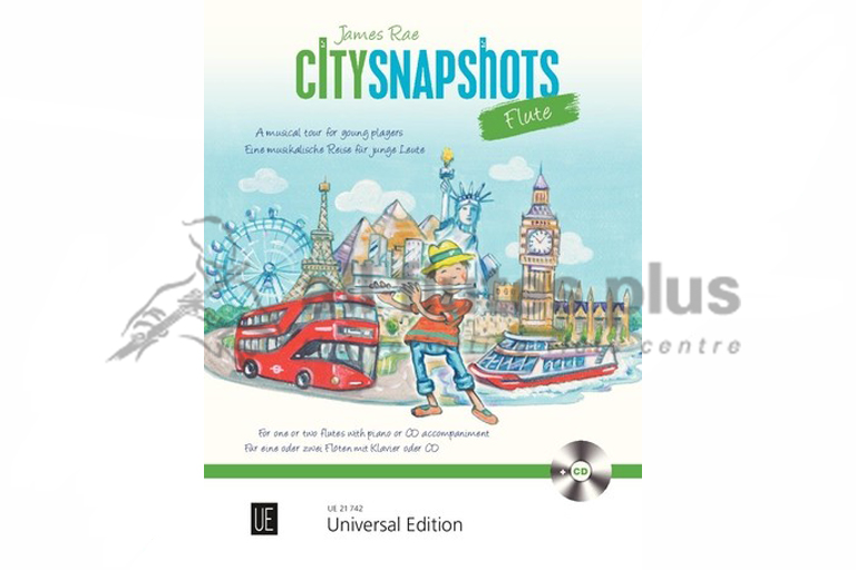 Rae City Snapshots for Flute with CD