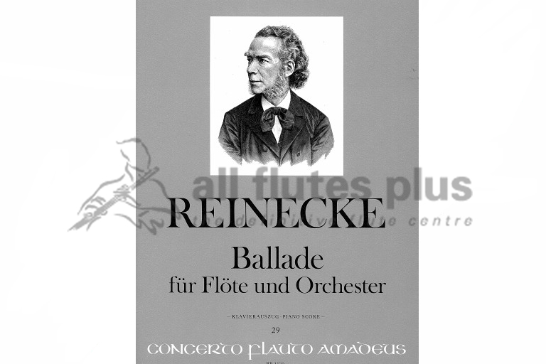 Reinecke Ballade Opus 288 for Flute and Piano