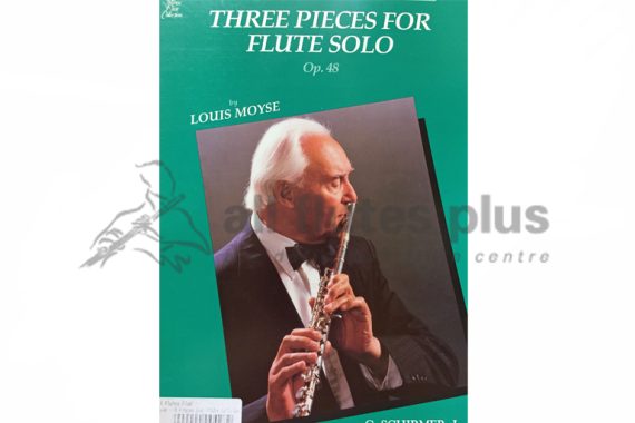 Three Pieces for Flute Op 48 by Moyse
