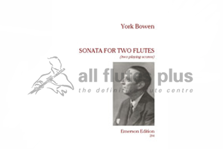 Bowen Sonata for Two Flutes