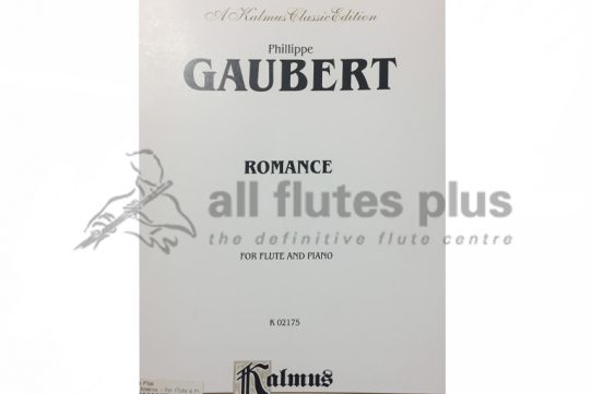 Gaubert Romance-Flute and Piano-Kalmus